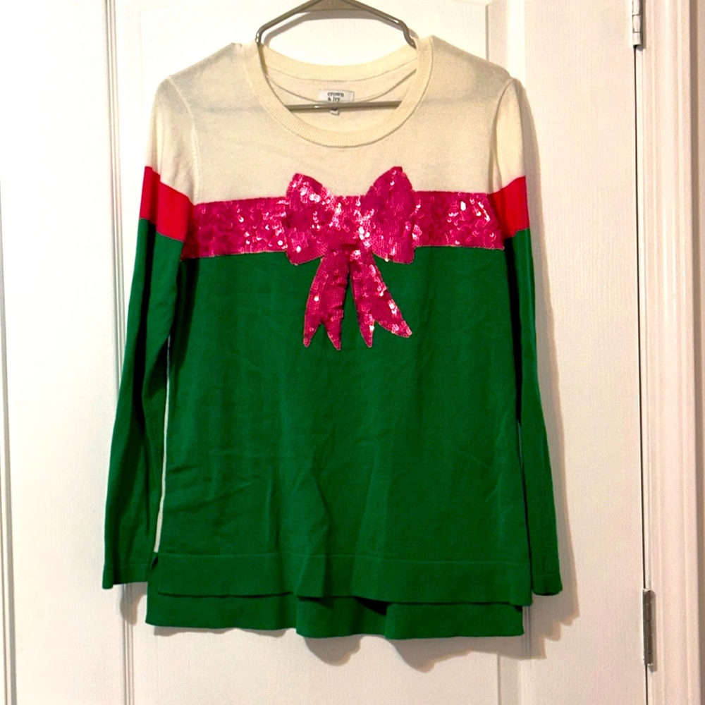 Holiday Bow Sweater